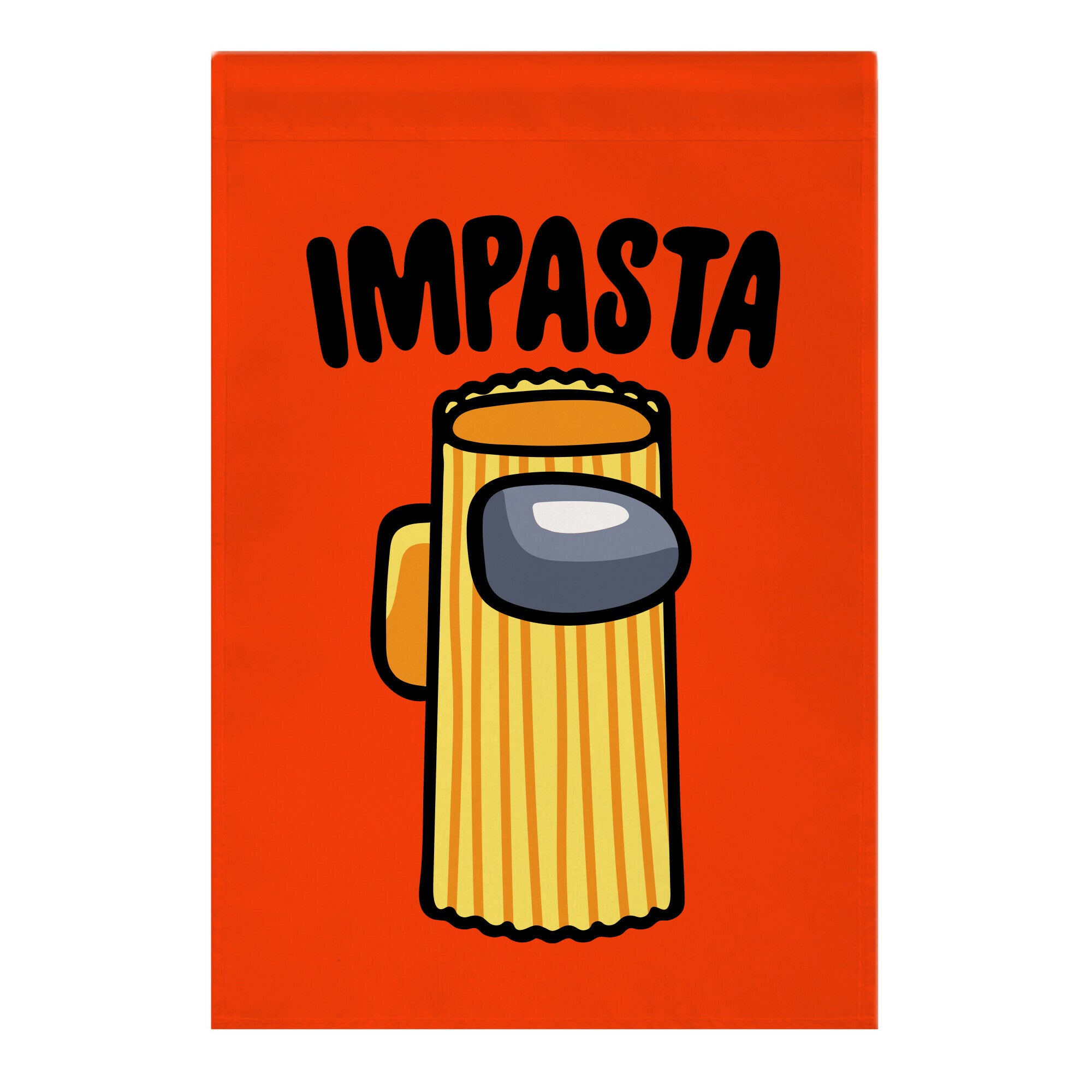 Impasta Parody Garden Flag